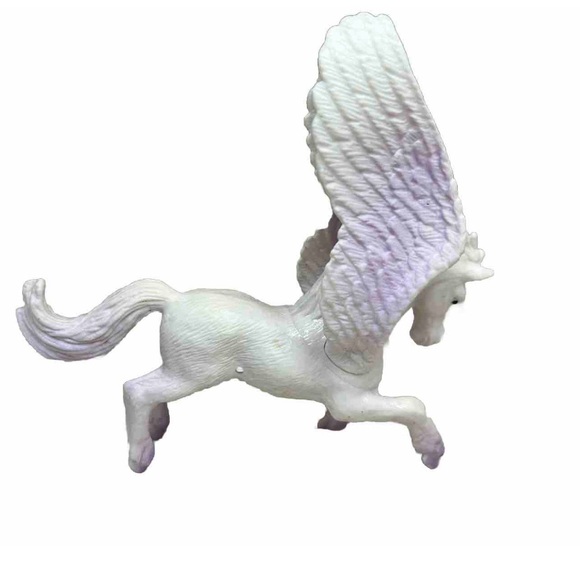 Greenbrier Pegasus Figures 5” Purple & 4” Blue Fantasy Toy Collectible Mythical - Picture 2 of 8